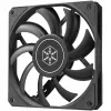 Ventola per case SILVERSTONE SST-AS120B 120mm nero trasparente, 3-Pin