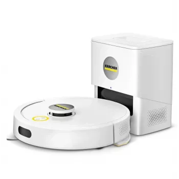 KÄRCHER RVC 3 Comfort robot aspirapolvere bianco con stazione di ricarica