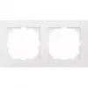 Merten M-Pure MEG4020-3619 telaio doppio, bianco polare