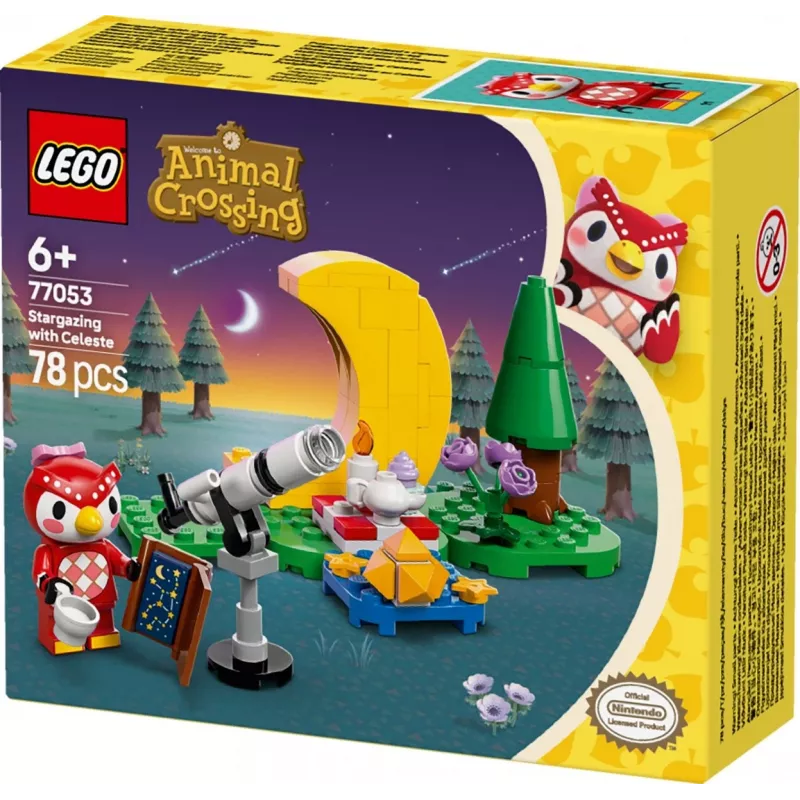LEGO Animal Crossing Osservazione delle stelle con Eufemia Set 77053