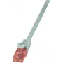 LogiLink PrimeLine cavo patch RJ-45 (M) a RJ-45 (M) 10 m UTP CAT 6 senza alogeni grigio