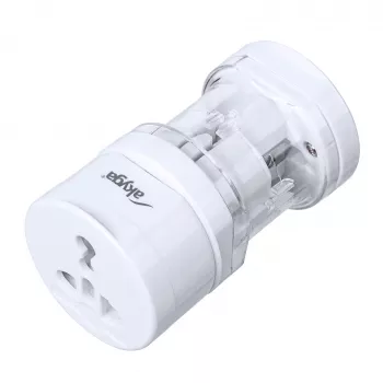 Adattatore universale da viaggio Akyga AK-AD-61, mondiale, 10 A, bianco
