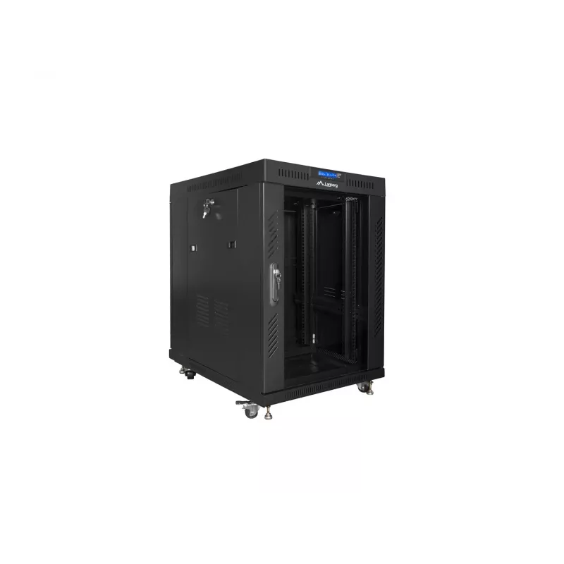 Armadio autoportante Lanberg FF01-8015-12BL 15U nero 800 kg