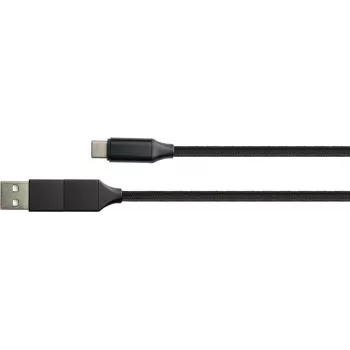 PYTHON 1.00m cavo dati USB-C PD connettore maschio USB C a incl. adattatore USB-A - adattatore - digitale/dati - m (PY-USB002S)