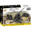 Set di costruzione Cobi mattoncini cannone antiaereo 8,8 cm con rimorchio – 360 pezzi
