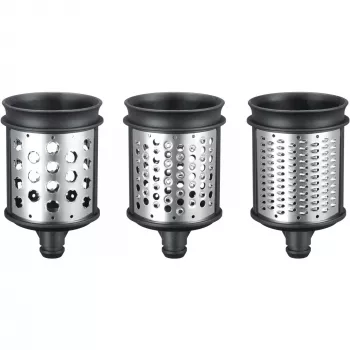 KitchenAid 5KSMEMVSC set grattugia a tamburo