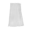 Set organizzatore di cavi QOLTEC 52236 — 100 pezzi, bianco
