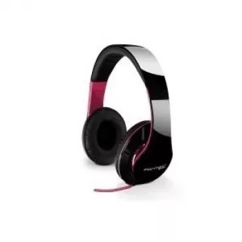 FANTEC SHP-250AJ-PK - cuffie - over-ear - nero/rosa (1690)