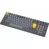 Celeris 1800, Tastiera da gaming grigia, layout DE, ENDORFY gialla by Gateron