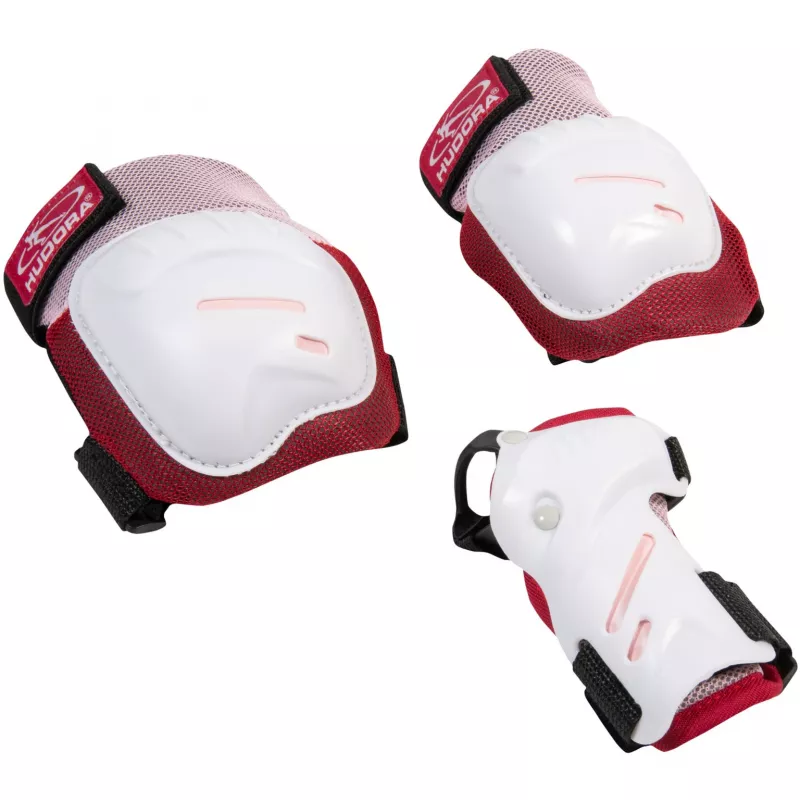 Set protezioni biomeccaniche Comfort (rosa/bianco, taglia M)