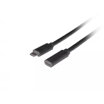Cavo USB-C a USB-C LANBERG CA-USBE-20CC-0005-BK, USB 3.2 Gen 1 (5 Gbit/s), 0,5 m, nero