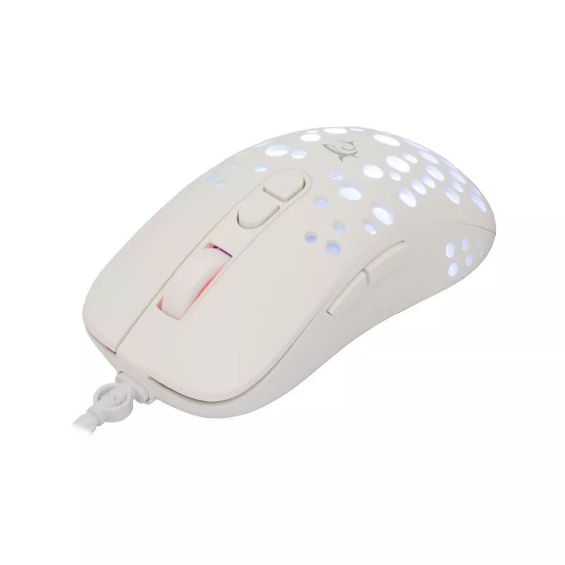 Mouse White Shark GM-9004 Tristan-2 bianco RGB USB