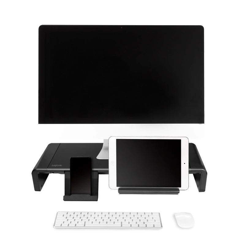 Supporto monitor da tavolo ergonomico, max 25 kg