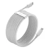 Kit cavi dati Baseus Simple Wisdom USB-C a Lightning PD 20W (2 pezzi/confezione) 1,5m bianco