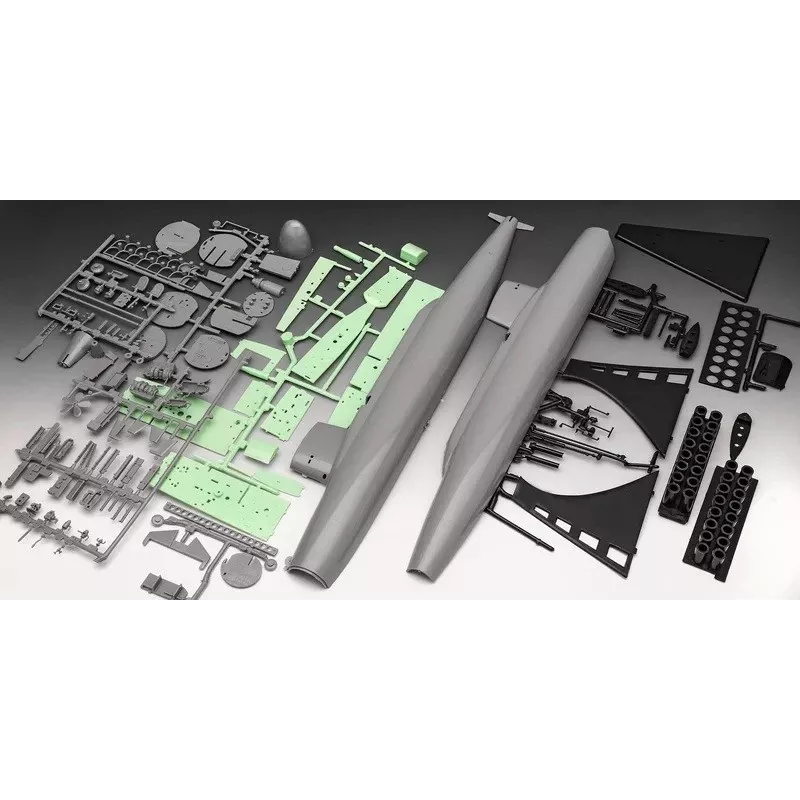 Modello in plastica nave REVELL S.S.B. Abraham Lincoln scala 1/253 kit
