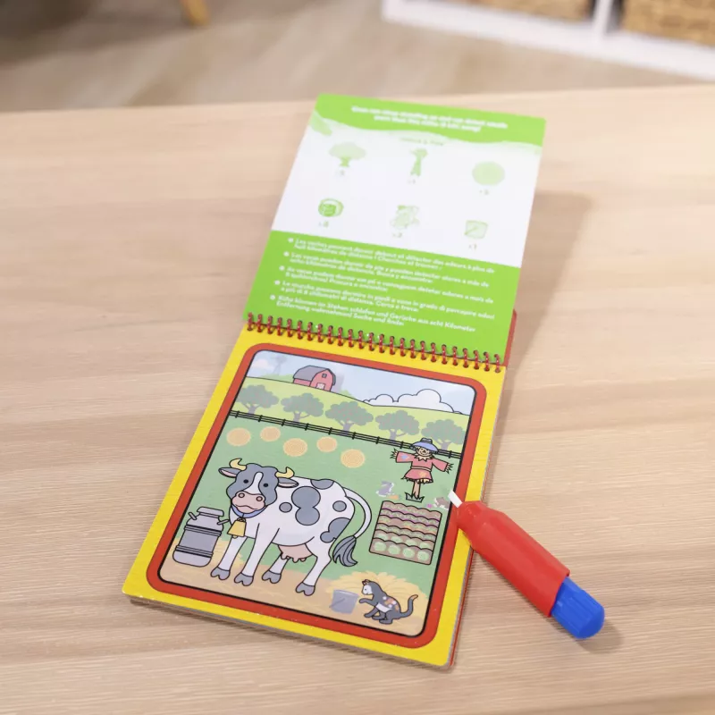 Water Wow Farm GML libro da colorare — spinmaster libro da colorare ad acqua riutilizzabile da viaggio