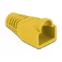 Scarico di trazione per connettore RJ45 DeLOCK 86723 giallo 20 pz.