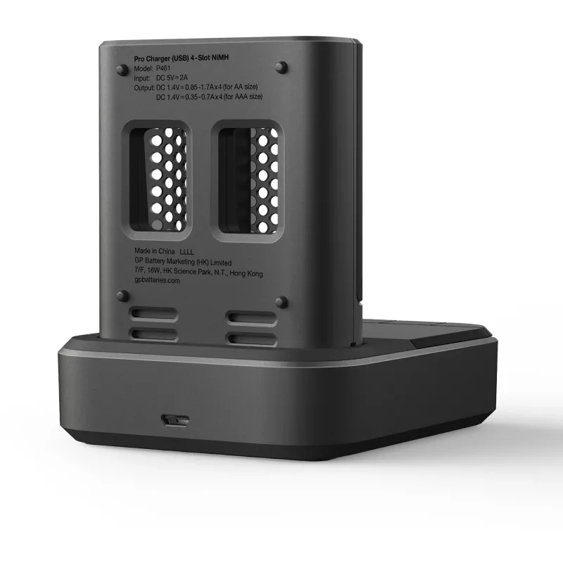 GP ReCyko Pro P461 caricabatterie AA/AAA con docking station D461