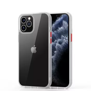Custodia protettiva antishock Devia Shark Series per iPhone 12 Pro Max, bianco