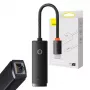 Adattatore di rete Baseus Lite Series USB-C a RJ45 (nero)