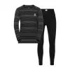 Odlo Set lungo ACTIVE WARM ECO SET intimo per bambini, taglia 164 cm, nero e grigio