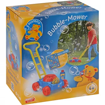 Rasaerba Bubble-Mower, bolle di sapone blu/rosso