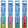 Set spazzolini da denti lampeggianti Peppa Pig con ventosa, 4 pezzi, colori assortiti