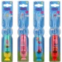 Set spazzolini da denti lampeggianti Peppa Pig con ventosa, 4 pezzi, colori assortiti