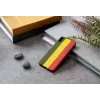 Custodia per smartphone man and wood per iPhone XS Max – modello Reggae, nero