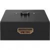 Goobay 58485 Switch HDMI manuale 2 a 1, 4K 30 Hz, Nero