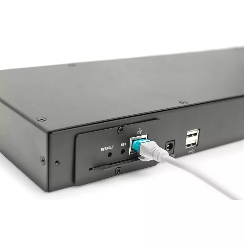 DIGITUS Professional DS-72216 - Switch KVM - 16 connessioni KVM - montabile a rack (DS-72216)
