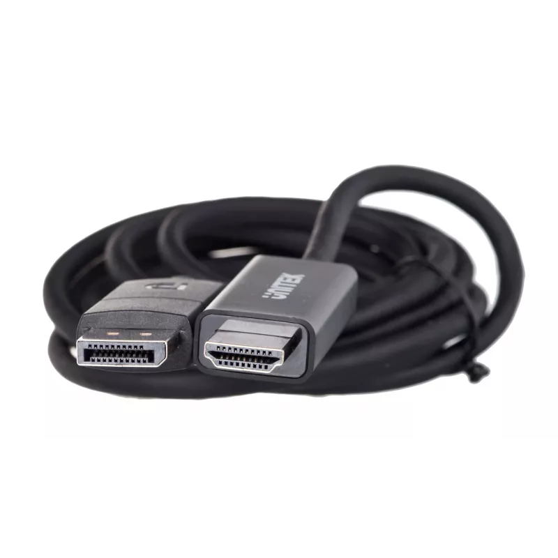 Cavo UNITEK DisplayPort 1.2, HDMI, 4K@60 Hz, 1,8 m, V1608A