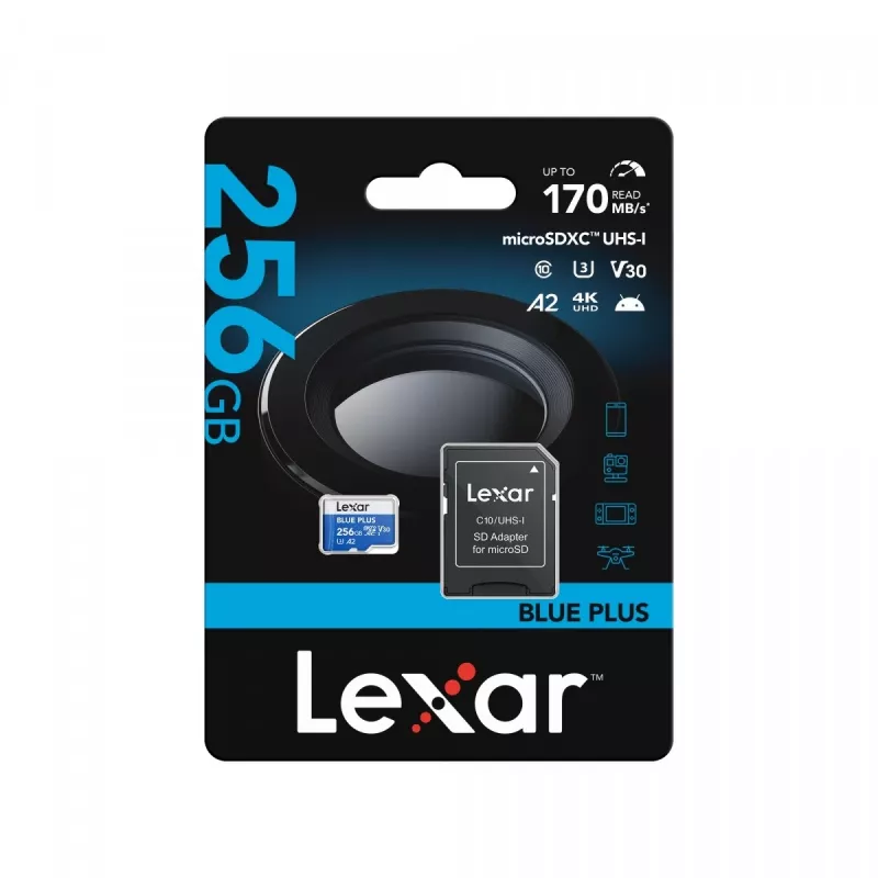 Memoria Micro SDXC 256GB UHS-I W A Lexar LMSBLPL256G BNANG