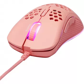 Deltaco mouse da gaming leggero, RGB (GAM-108-P)