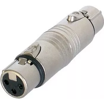 Neutrik - Adattatore invertitore audio - XLR3 (F) a XLR3 (F) (NA3FF)