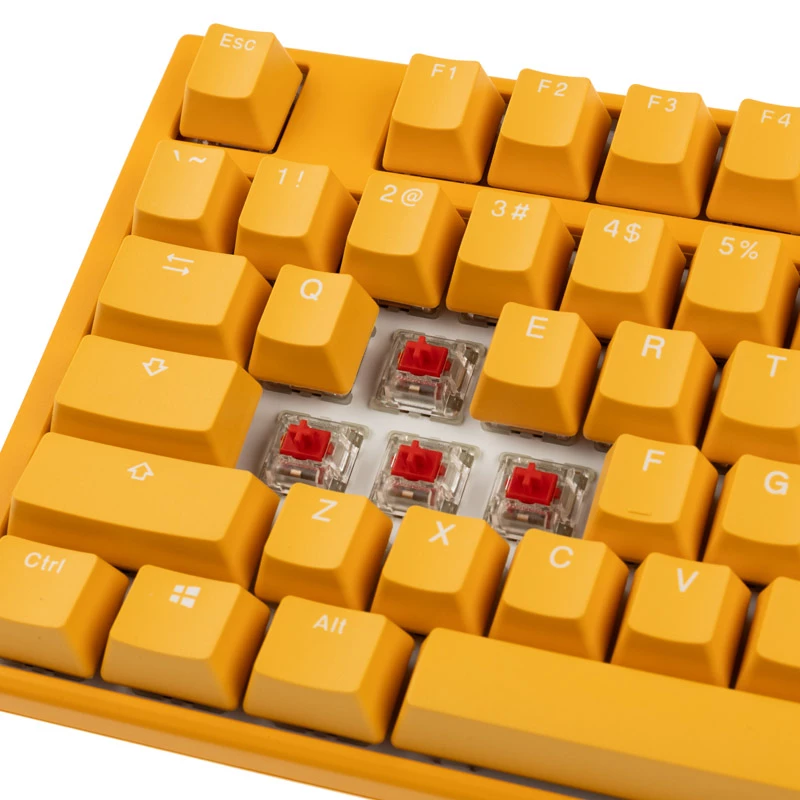 Tastiera Ducky One 3 TKL gaming USB QWERTY inglese giallo