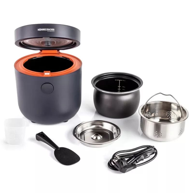 Rommelsbacher MRK 500 cuociriso 2 l 500 W grafite