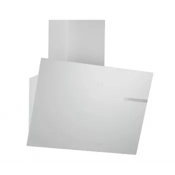 Cappa a parete Bosch DWK65DK20, 590×325×690 mm, 550 m³/h, 3 velocità, 62 dB, bianco, filtro antigrasso in alluminio