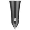 Xiaomi caricabatterie da auto dual port 37 Watt nero, nero