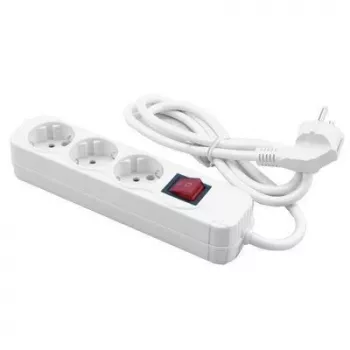 Prolunga elettrica MediaRange MRCS205 1,4 m 3 uscite AC bianco