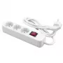 Prolunga elettrica MediaRange MRCS205 1,4 m 3 uscite AC bianco