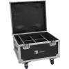 Roadinger flightcase per 4× AKKU IP PAR 7 QCL WDMX con funzione di ricarica modello 31005182