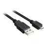 Cavo USB 2.0, connettore maschio USB-A > connettore maschio Micro-USB (nero, 3,0 metri)