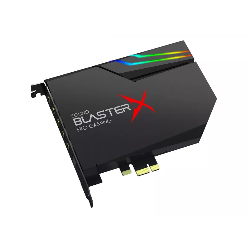 Creative Sound BlasterX AE-5 Plus Black PCI-e RGB scheda audio gaming