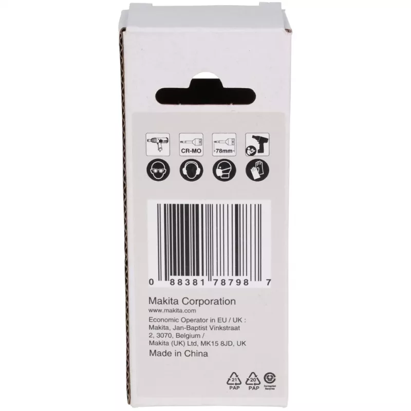 Makita Impact Black 1/2 inserto a bussola Torx T40 - 78 mm - cromo-molibdeno - E-19819