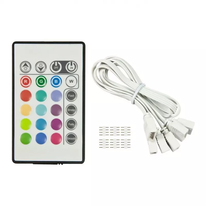 Synergy 21 Striscia LED Flex Dekoline 36 RGB Set completo USB