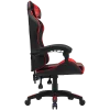 Sedia gaming CANYON Core SGCH2 — design ergonomico, regolabile in altezza, nero/rosso