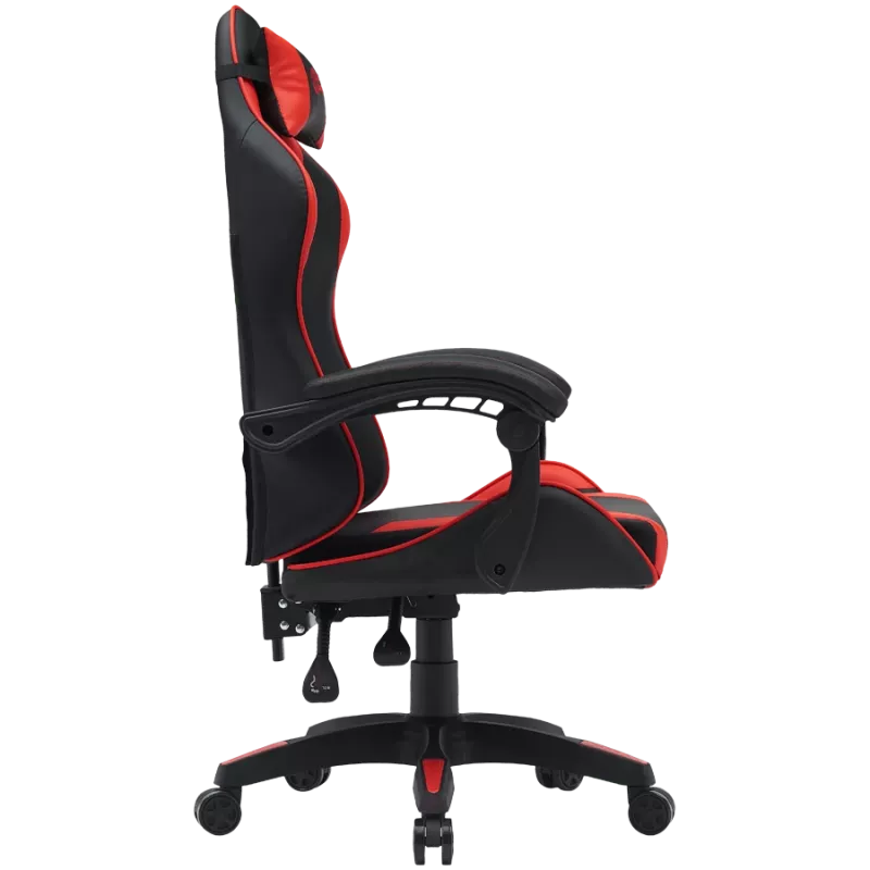 Sedia gaming CANYON Core SGCH2 — design ergonomico, regolabile in altezza, nero/rosso