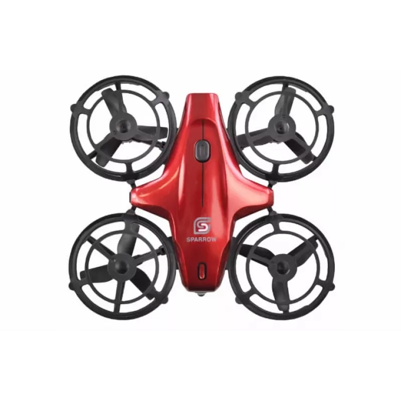 Droni con fotocamera Amewi 25324 mini drone 300 mAh nero rosso