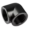 Alphacool Eiszapfen 17588 adattatore a L 90° da 20 mm G1/4 femmina su G1/4 femmina, nero